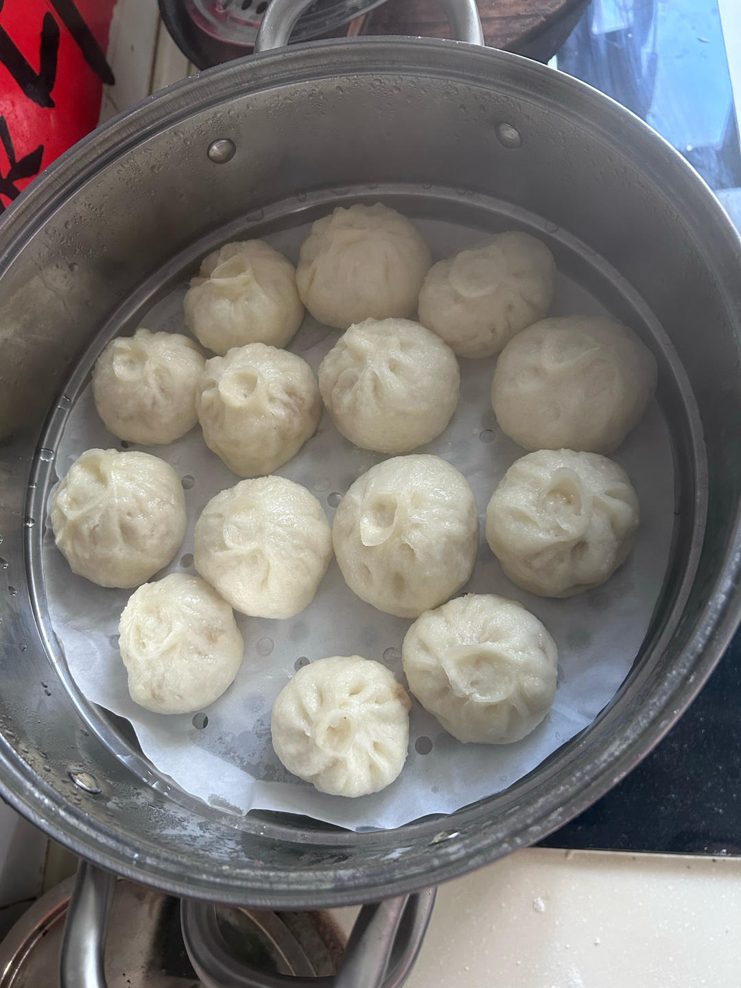 软面透油小笼包成功复刻‼️无需手揉面，香香软软巨好吃，早餐好选择