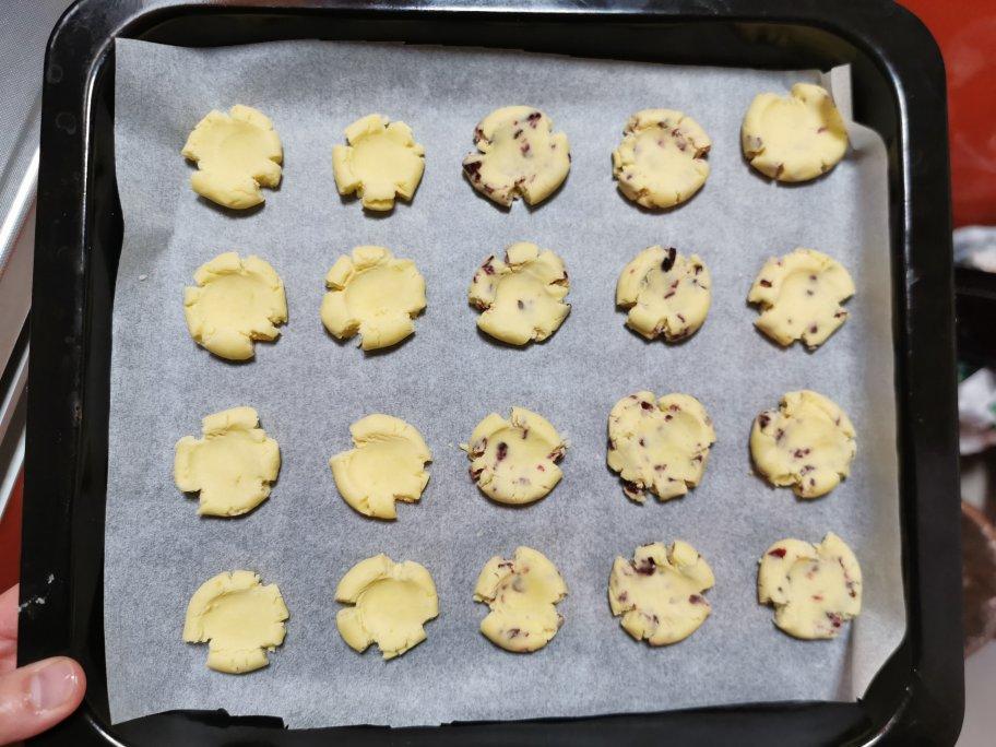 低糖版·酥掉渣）蔓越莓玛格丽特曲奇·宝宝辅食 零食