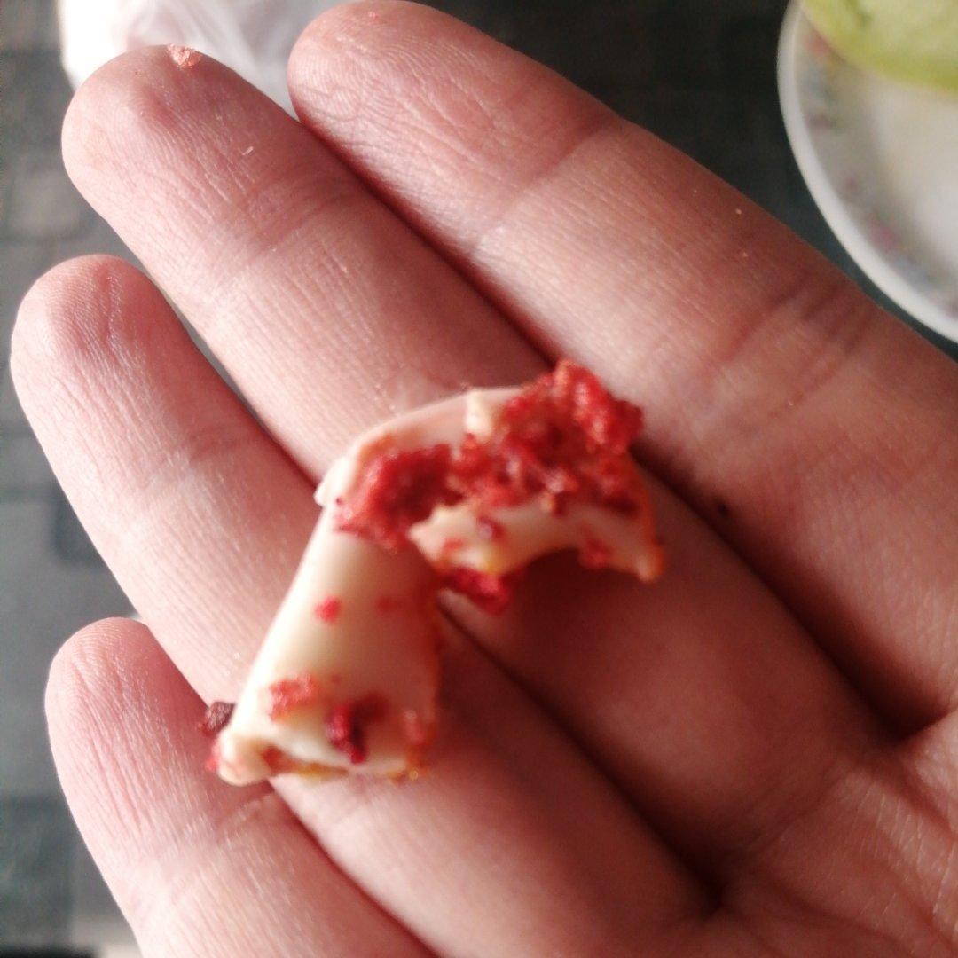 冻干草莓白巧克力橙子脆片