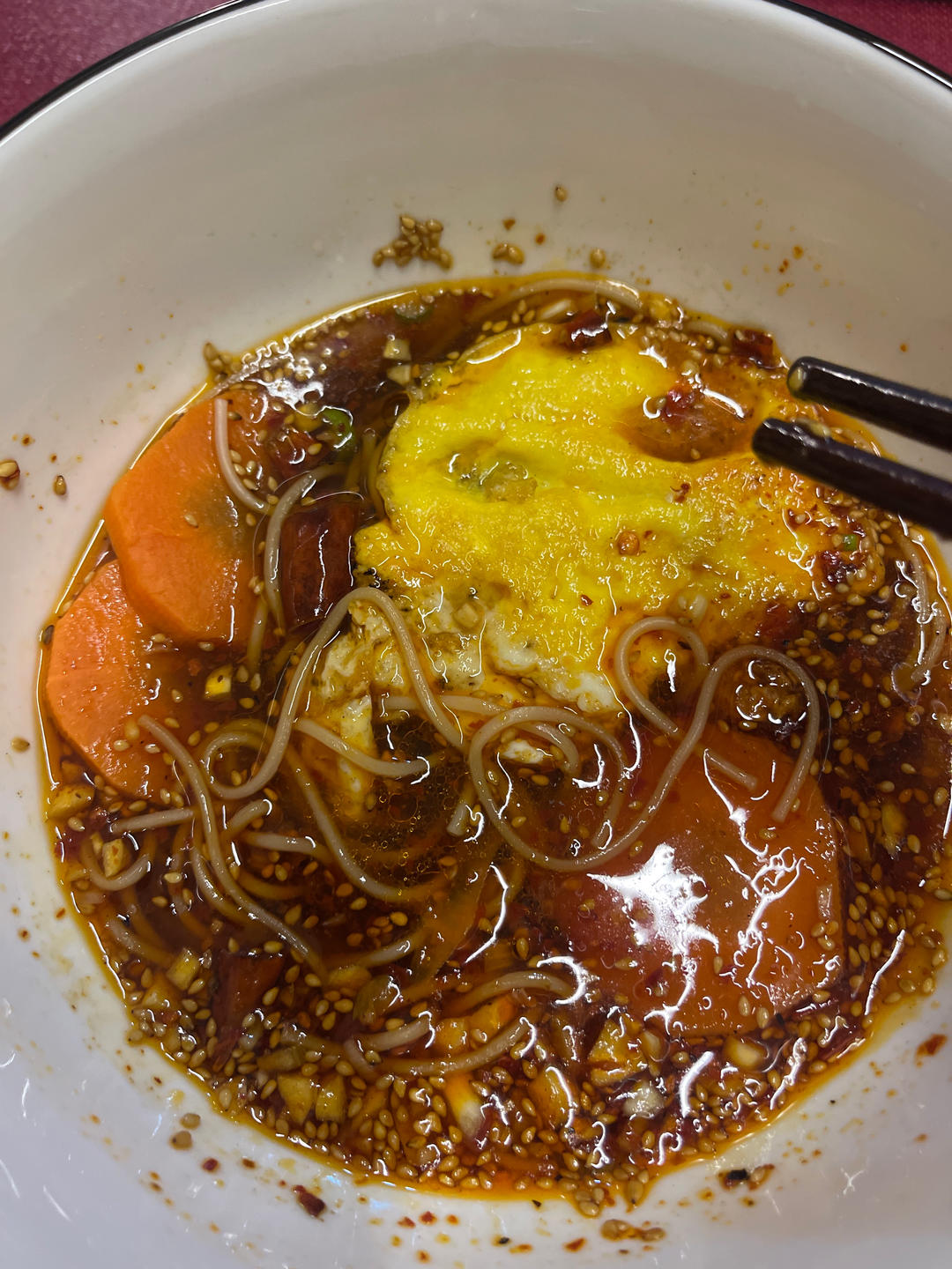 酸辣开胃❗️好吃到连汤汁不剩～酸汤面