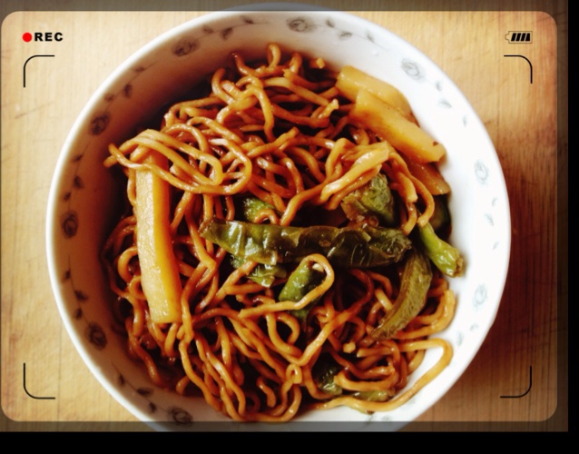豆角焖面