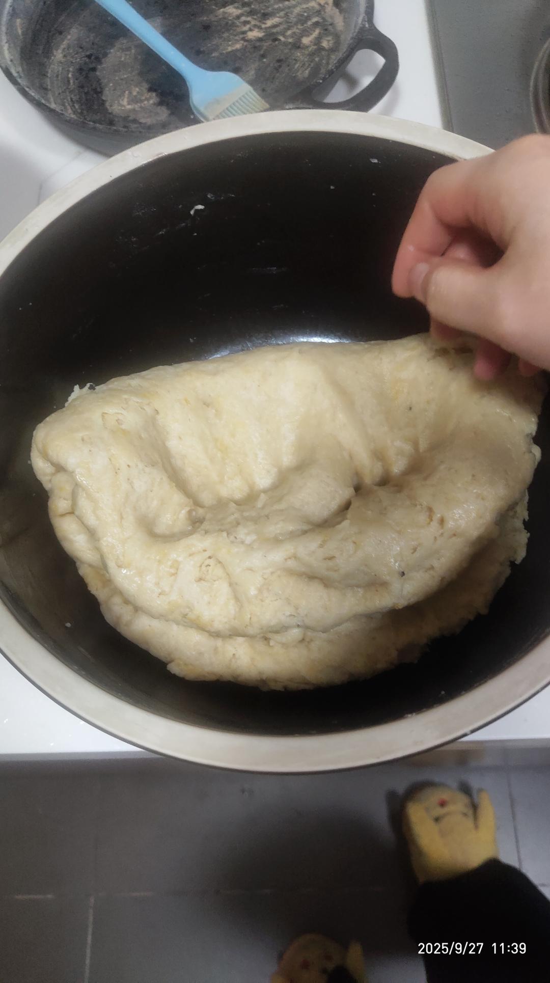 纯奶手撕吐司的做法 步骤1