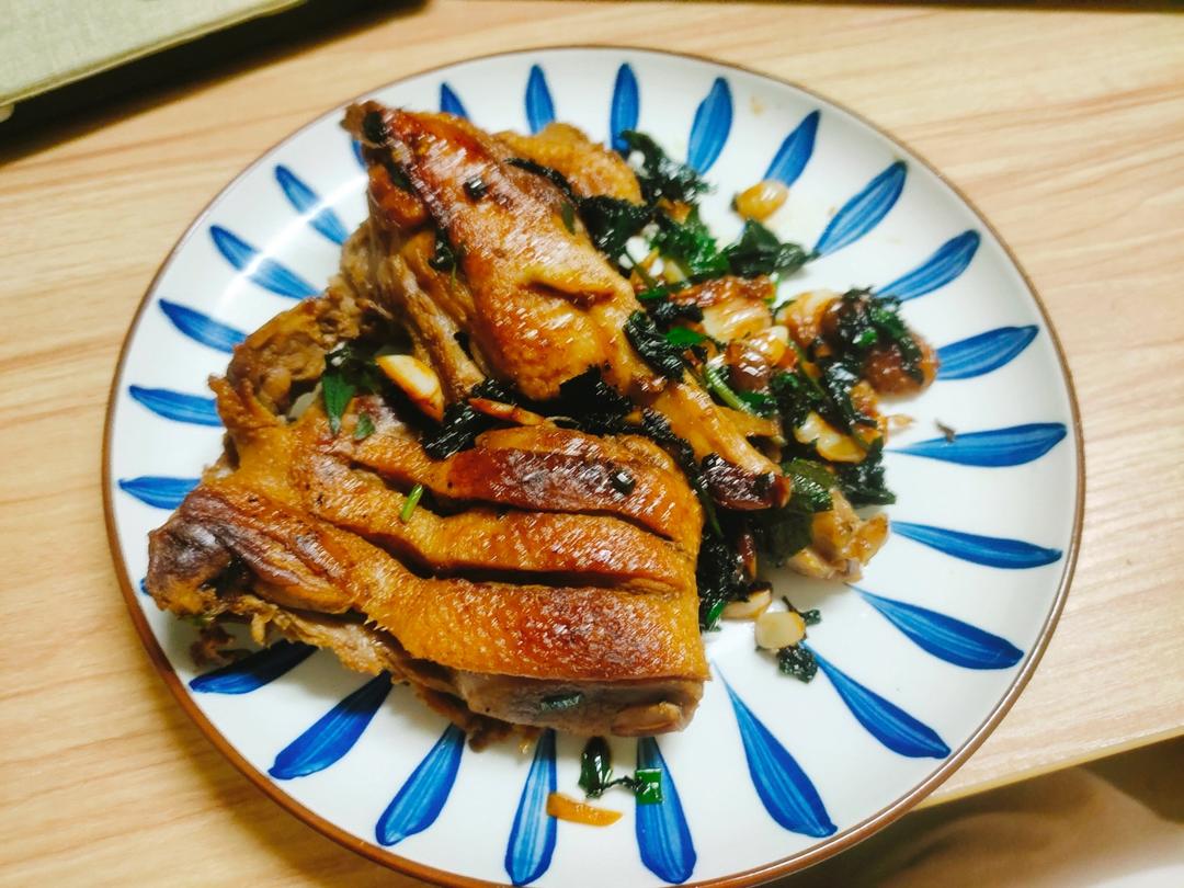 香煸薄荷鸭