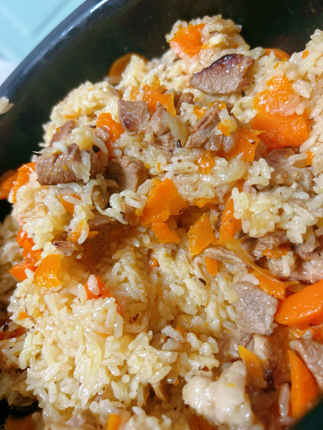 新疆羊肉抓饭（不糊底电饭煲版）