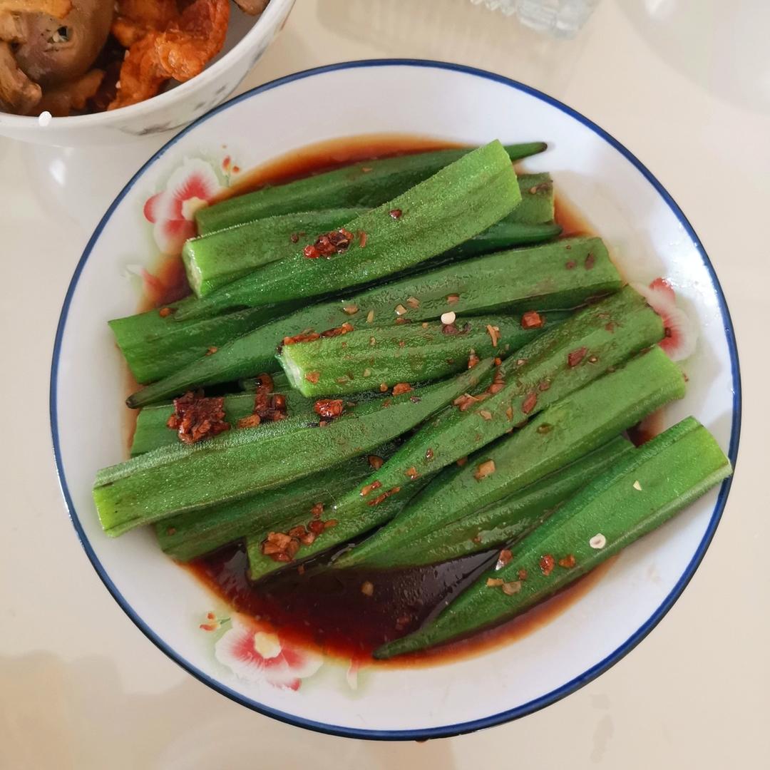 蒜蓉秋葵