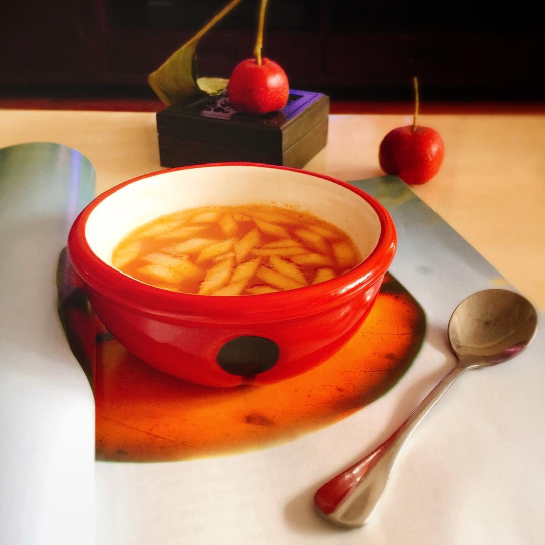 太难忘山楂苹果汤