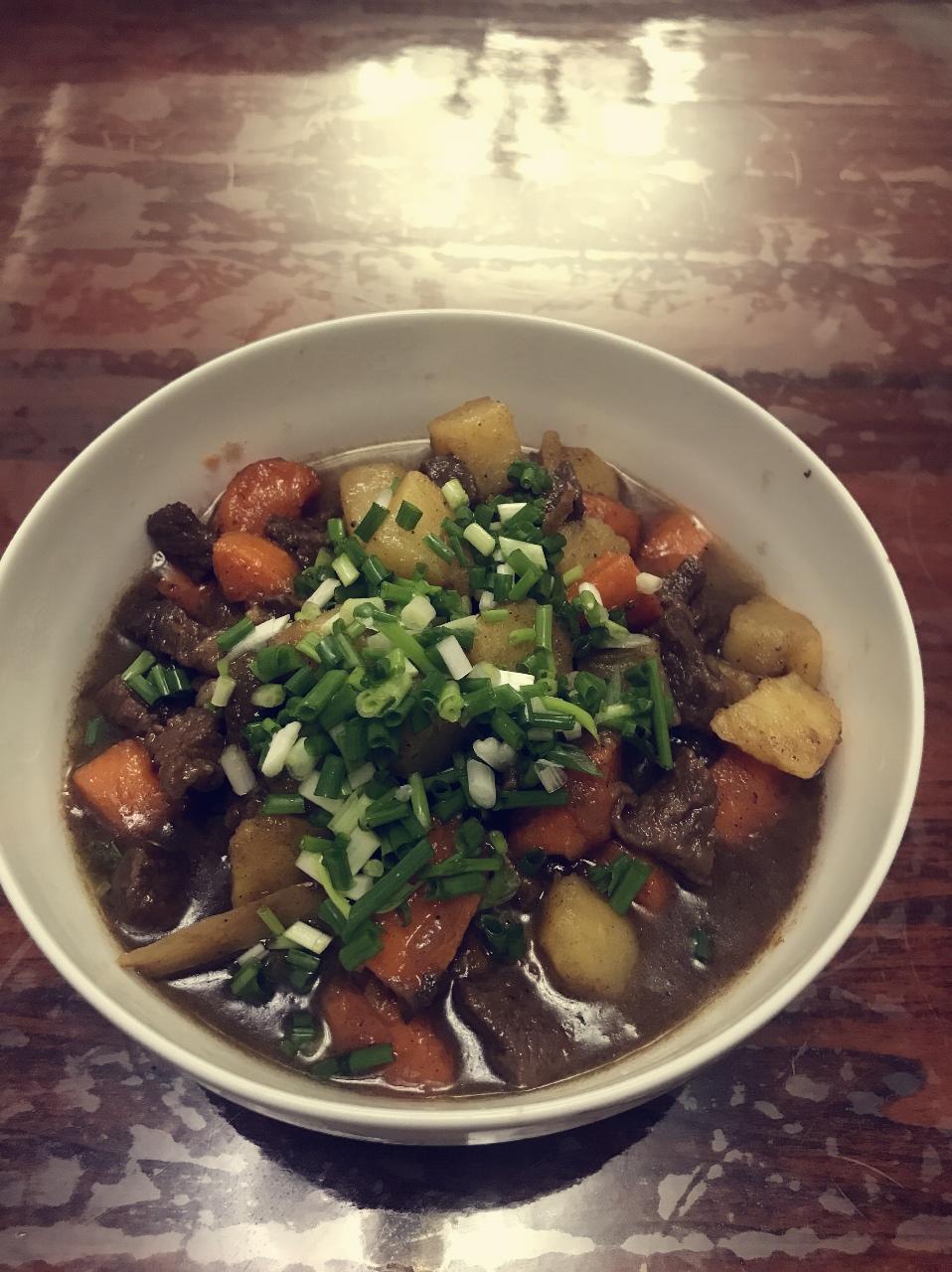 沙沙土豆胡萝卜炖牛肉