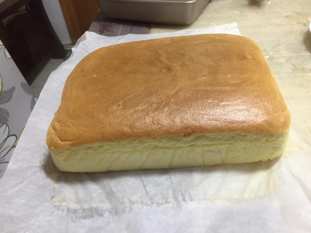 古早味蛋糕....烫面水浴法