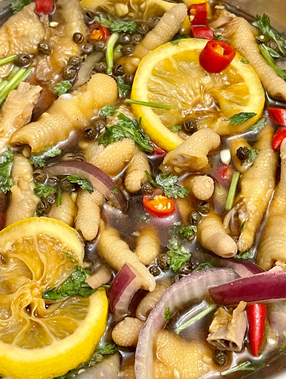 超简单的柠檬无骨鸡爪