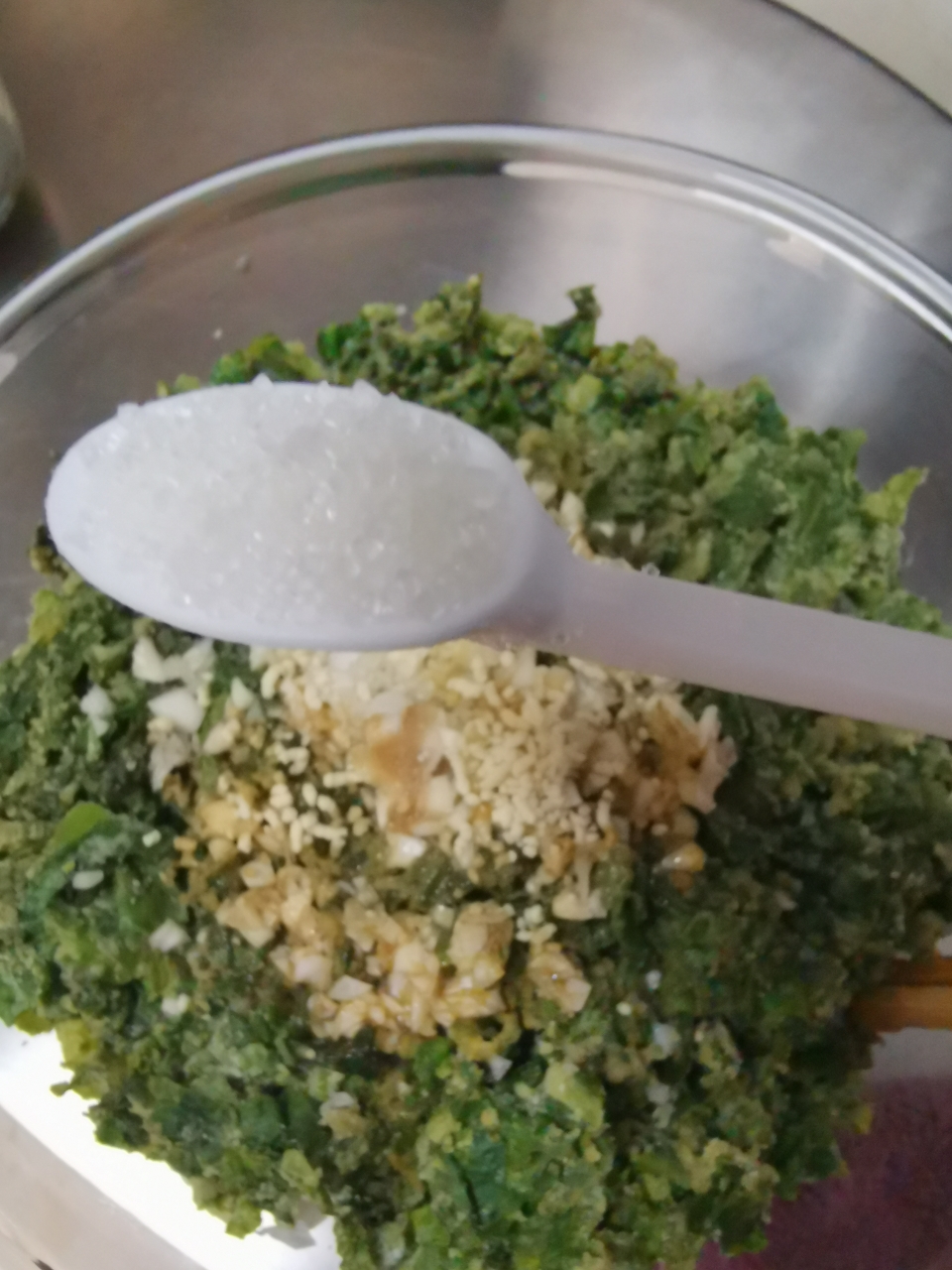 蒸菜系—莴笋叶的做法 步骤11