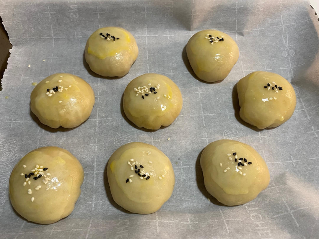传统苏式鲜肉月饼(大包酥)皮薄肉大酥掉渣简单易操作『附视频』平底锅、烤箱等4种做法