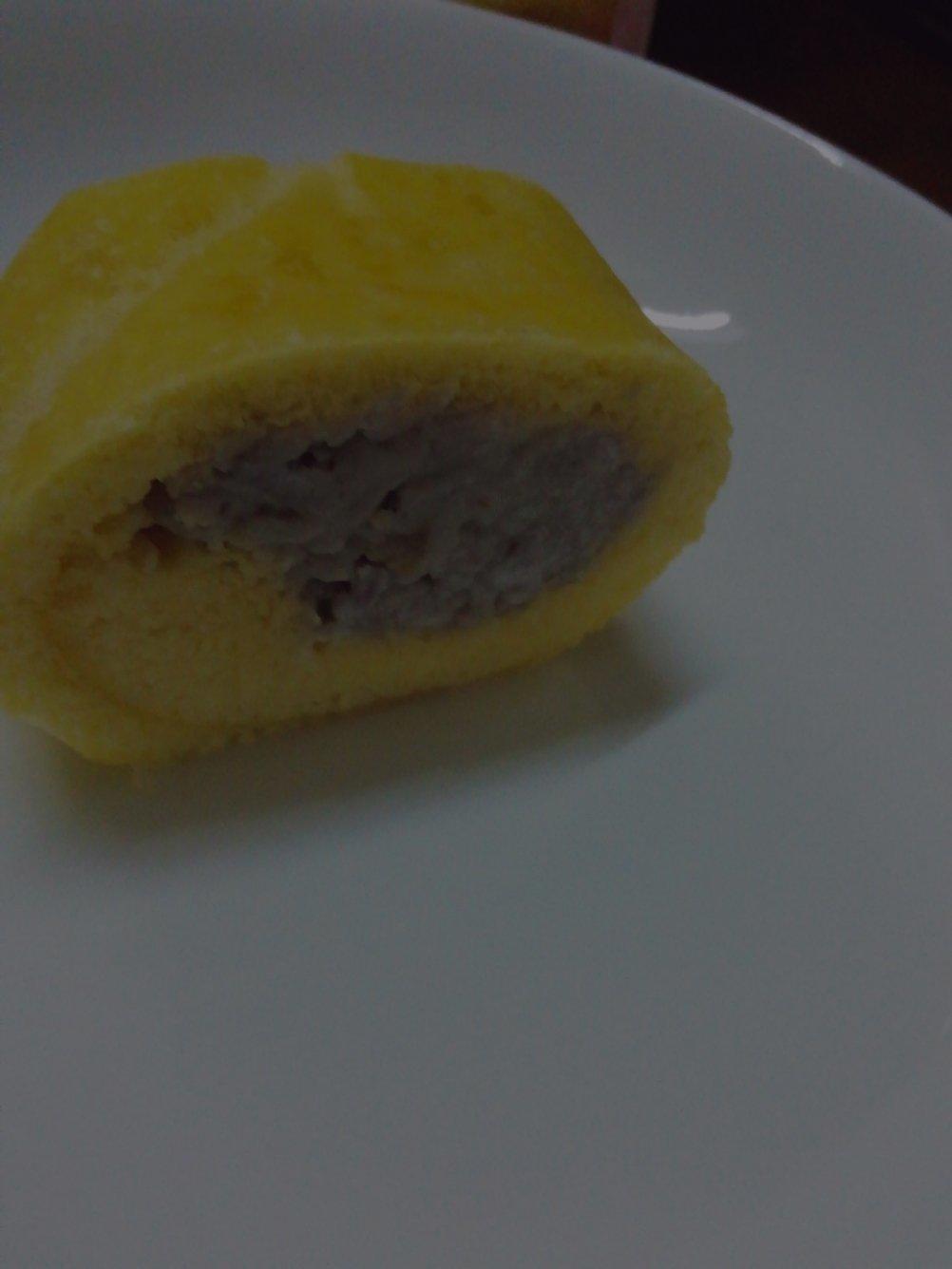 芋泥超多的【超厚芋泥蛋糕卷】