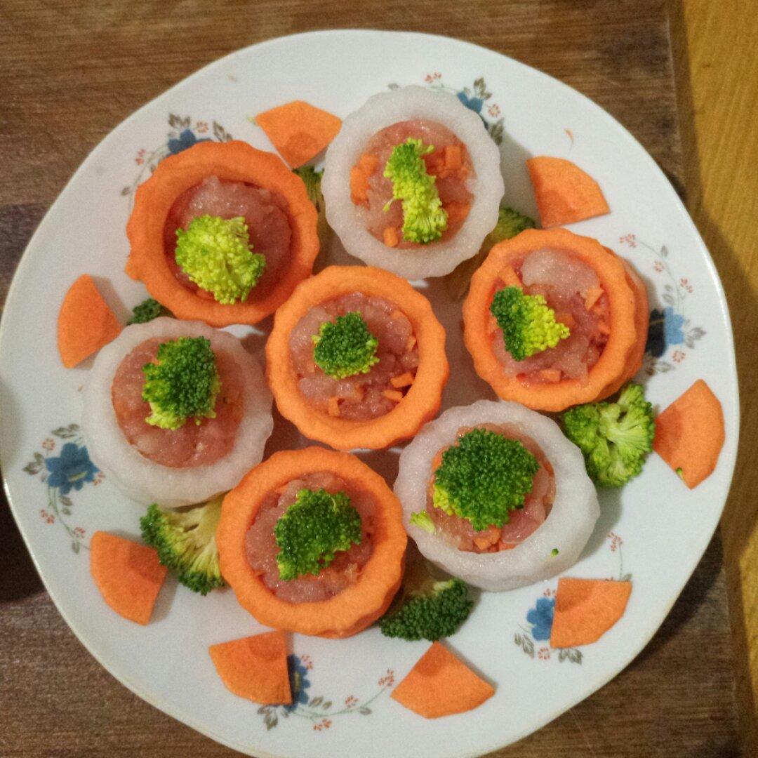 香菇蒸肉沫