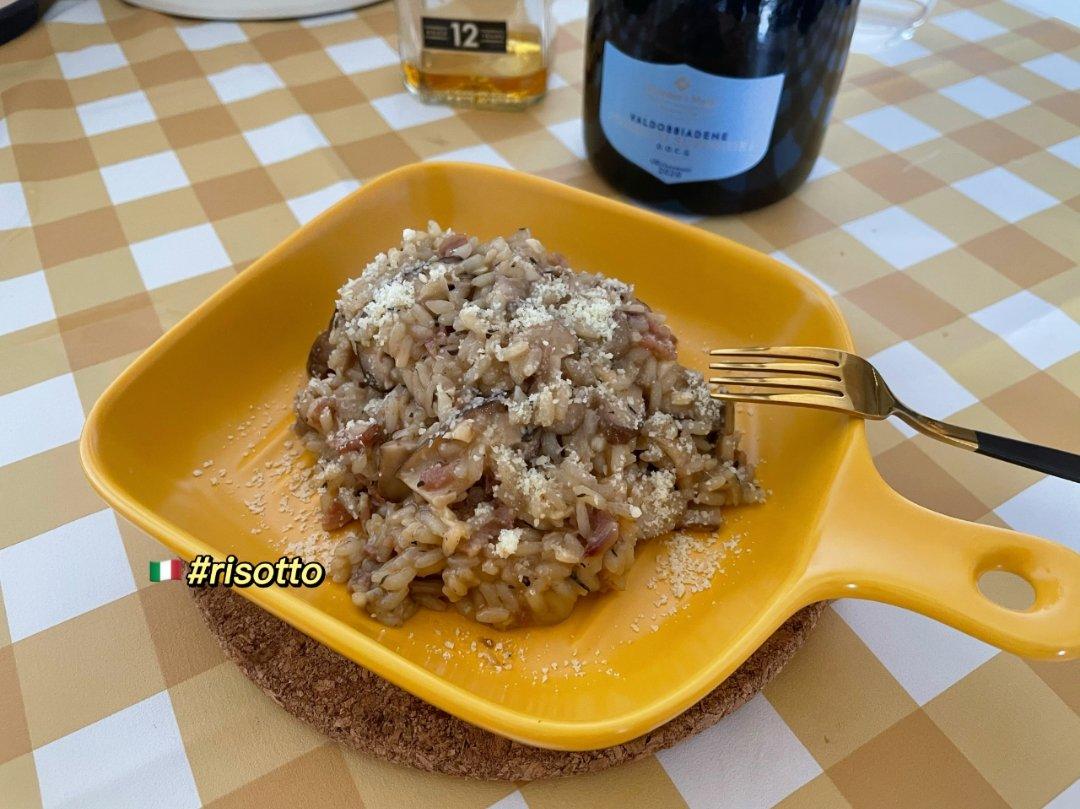 Mushroom risotto 意式蘑菇焗饭