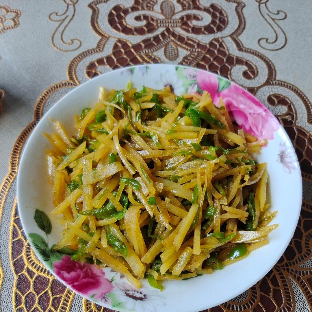 青椒土豆丝
