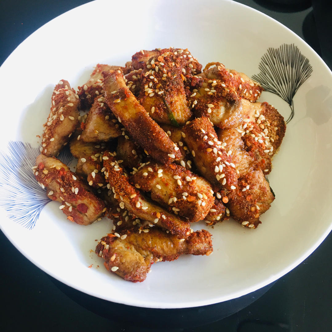 孜然鸡胸肉，低脂低卡好吃无压力。
