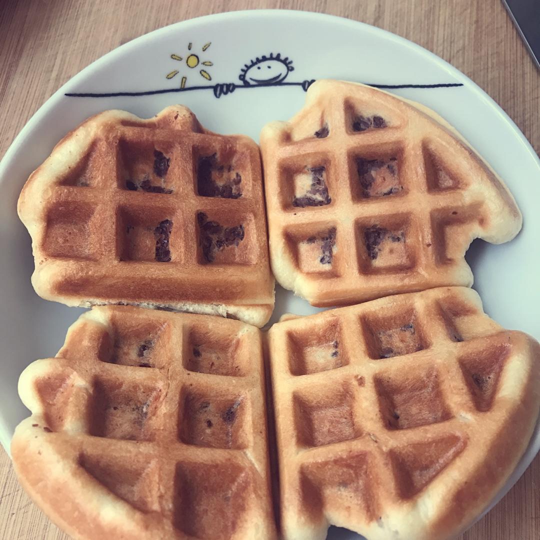 紫米华夫饼