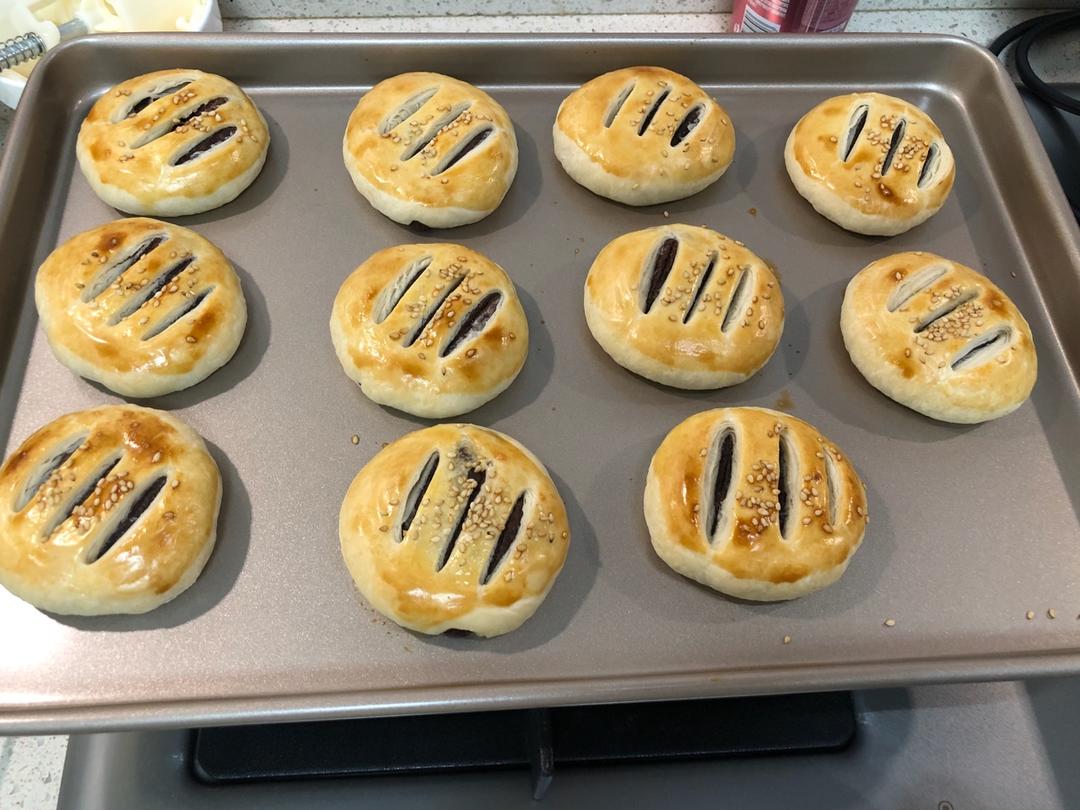 紫米馅老婆饼超快手（不用出膜不用醒面）