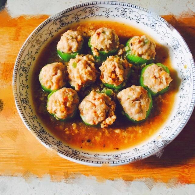 丝瓜酿肉丸