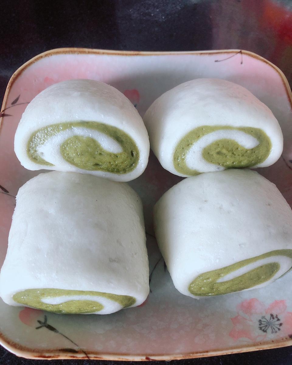 双色刀切馒头
