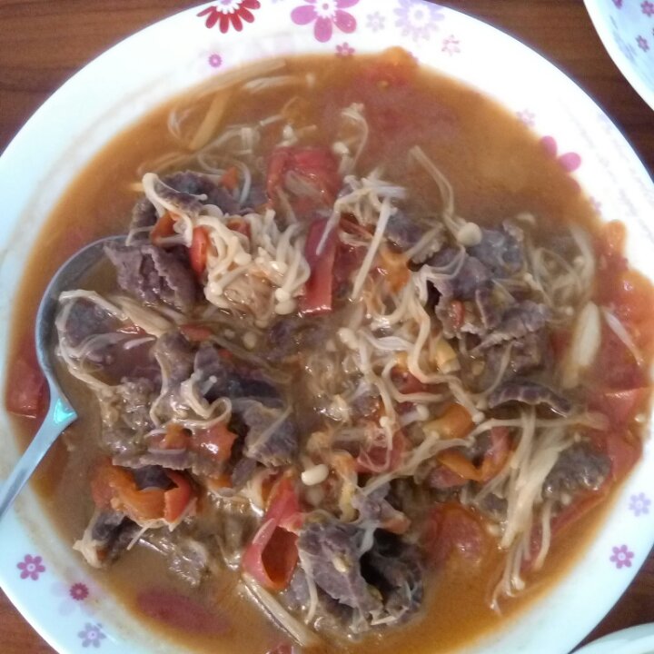 番茄炒牛肉