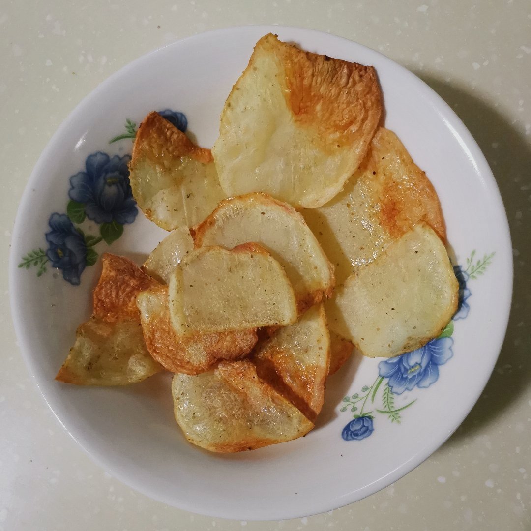 [烤箱版]烤薯片