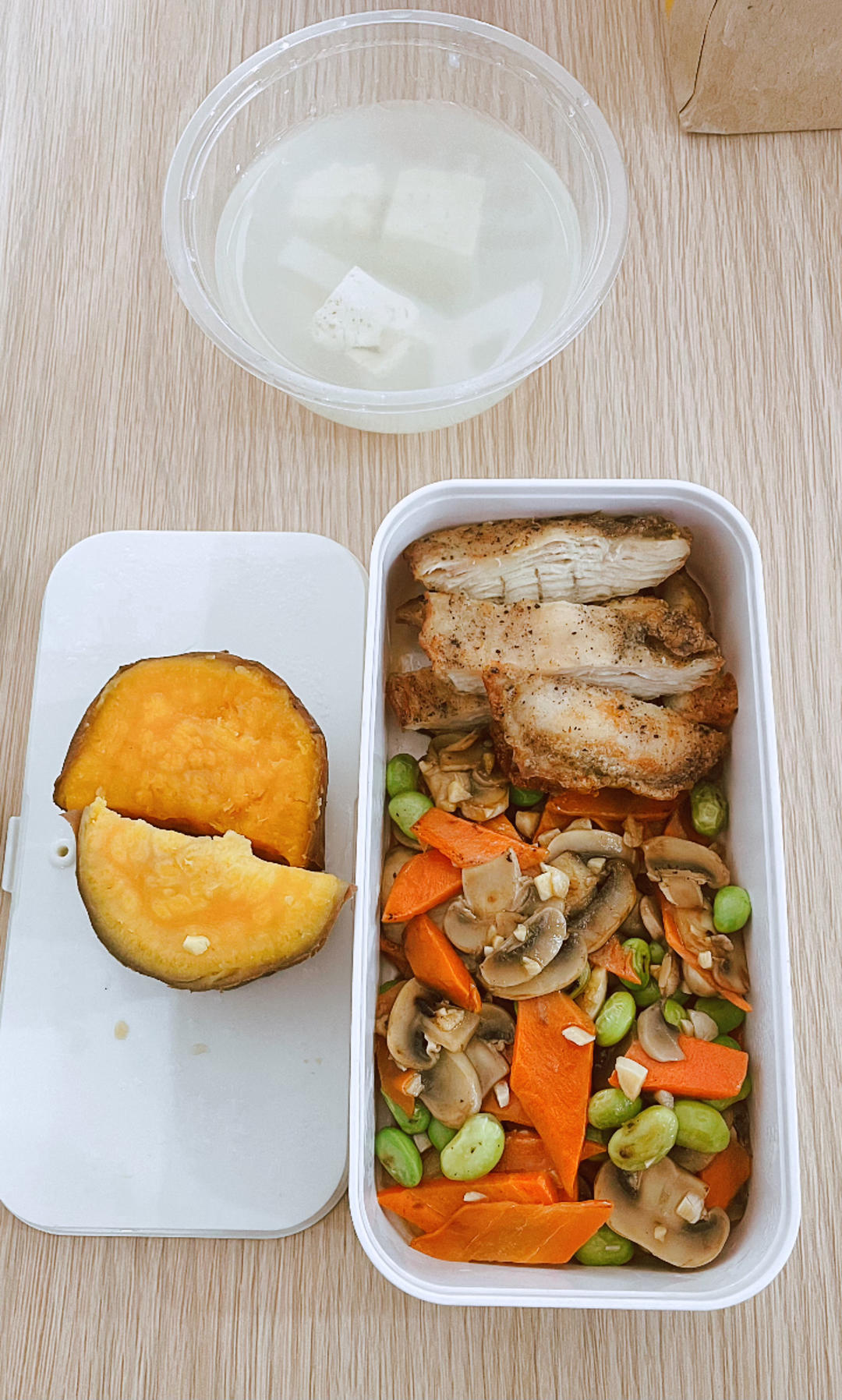 自制办公室健身餐