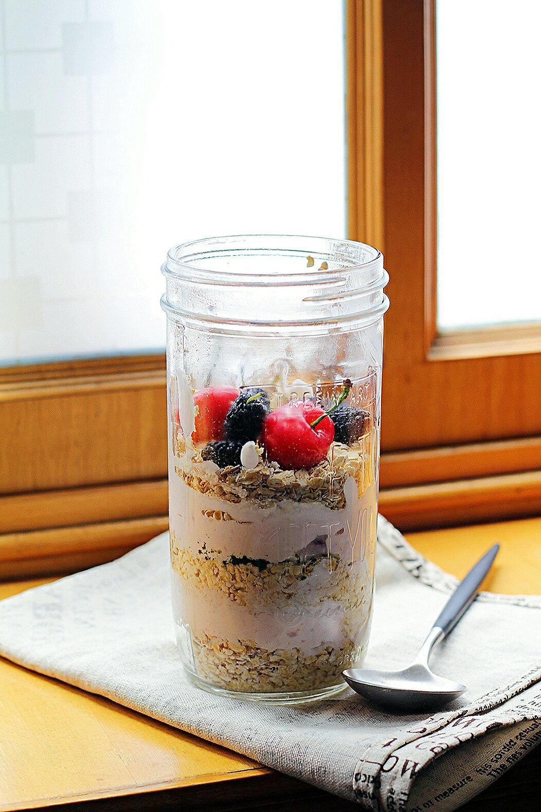 Overnight Oatmeal 隔夜早餐燕麦杯