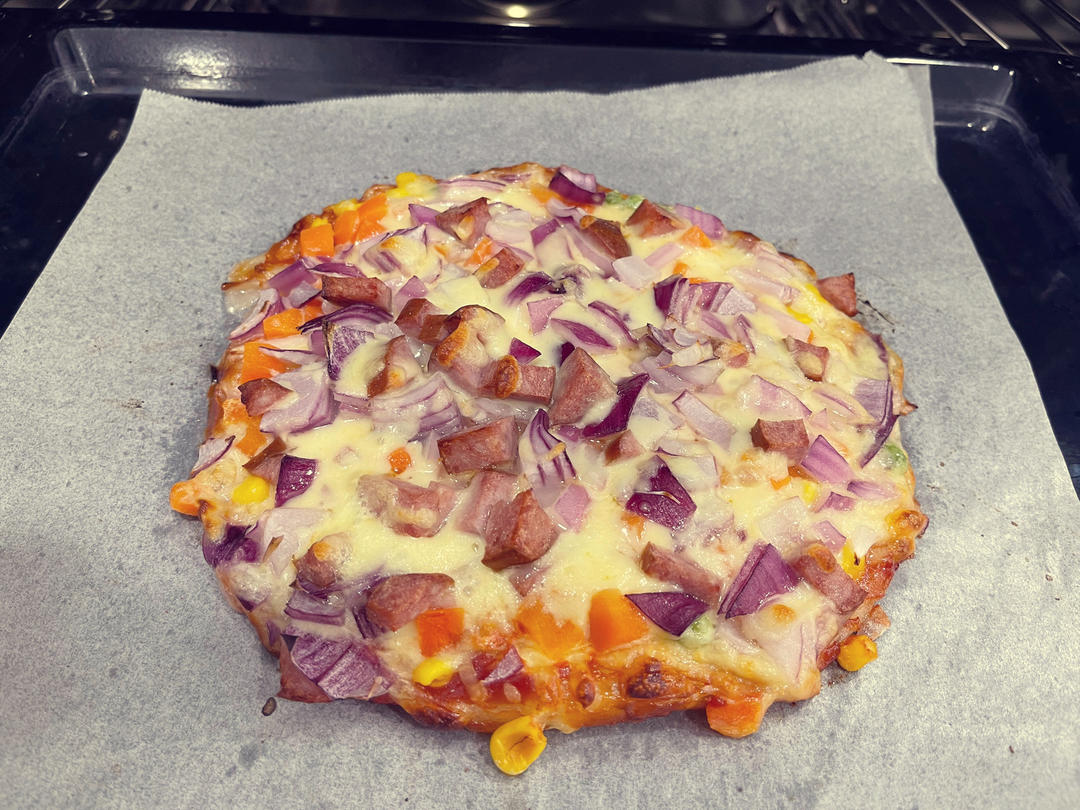 在家做披萨🍕做法超简单，保证你一学就会🙊🙊