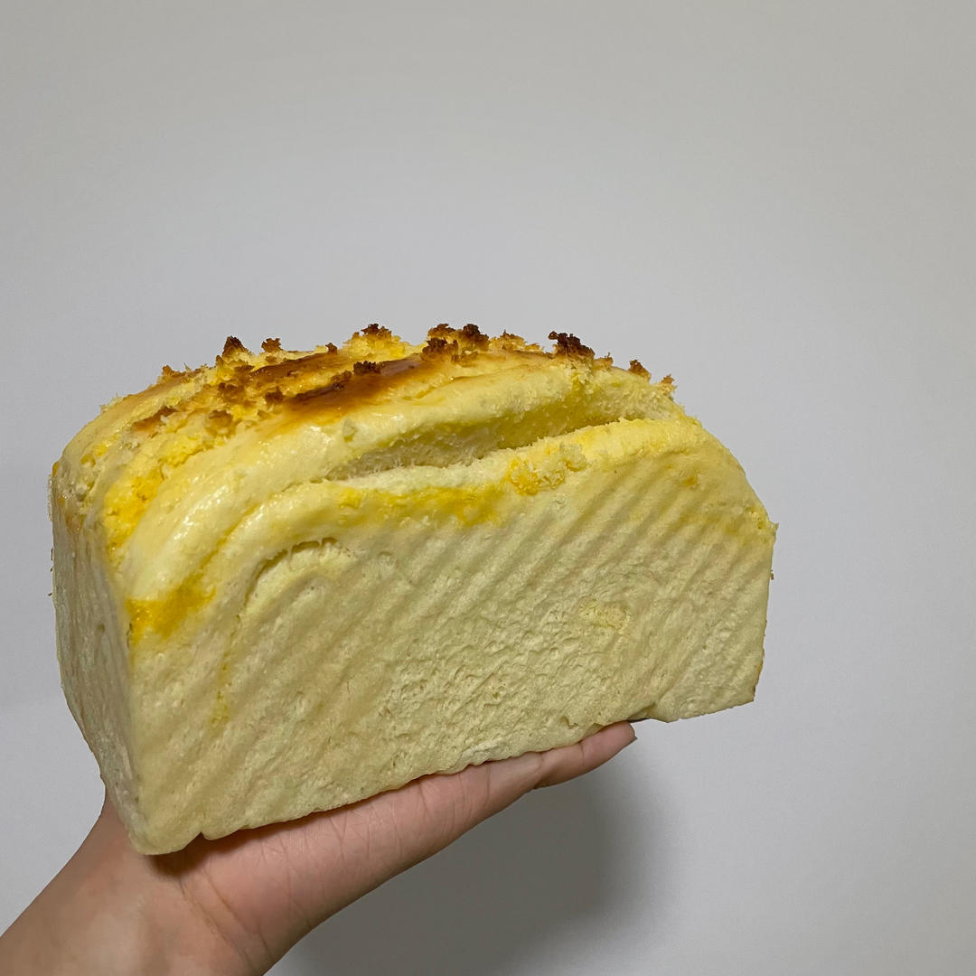 肉松香葱吐司（四种整形手法）