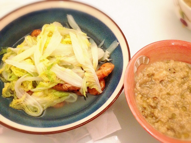绿豆小米粥