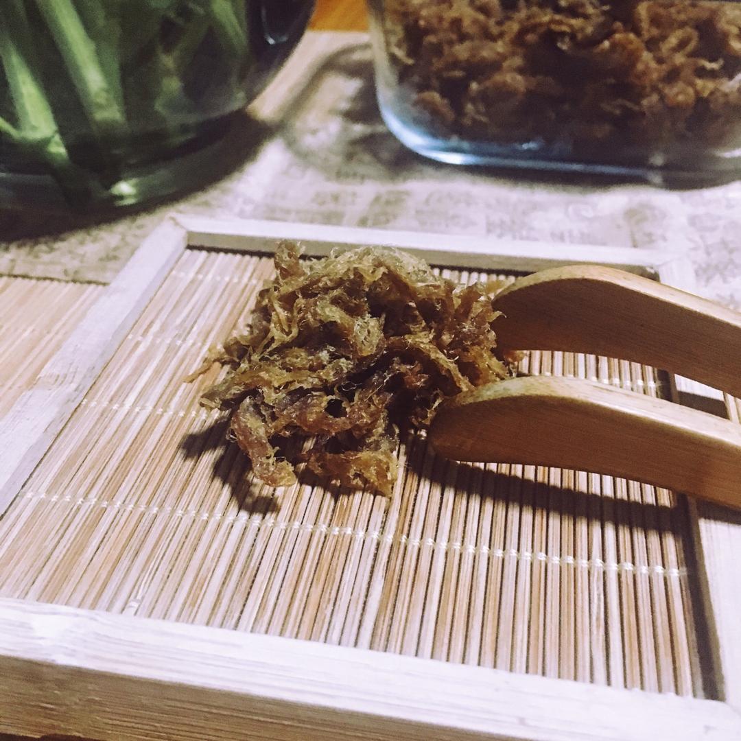 自制肉松(面包机版)