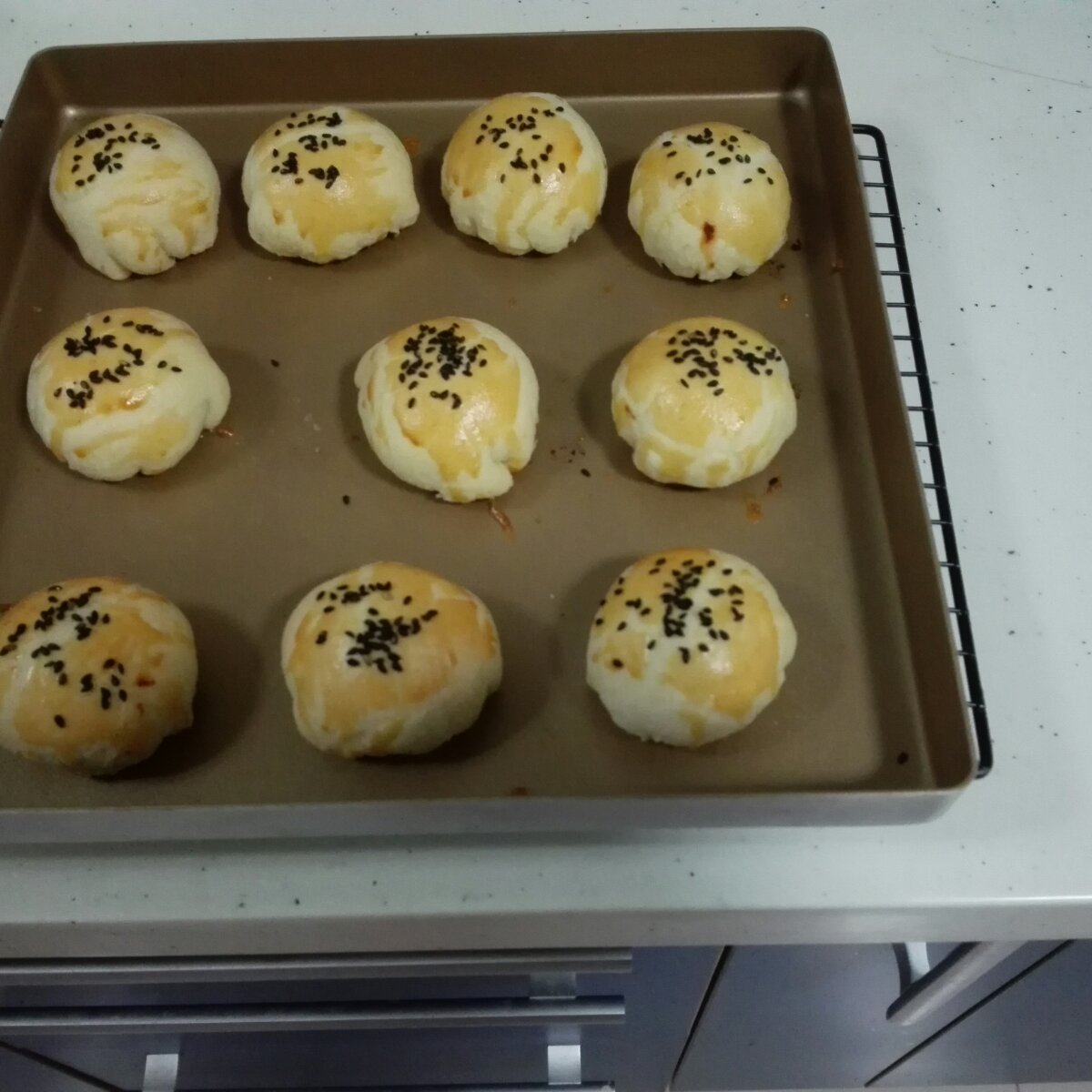 素油版酥皮鲜肉月饼，更健康