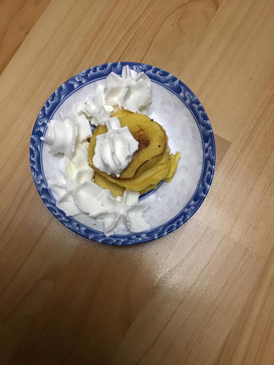 蜂蜜水果松饼+粉红松饼pancake