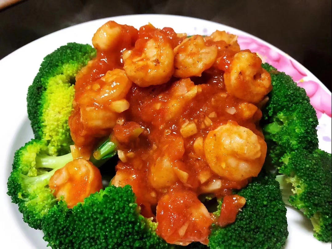 茄汁虾仁