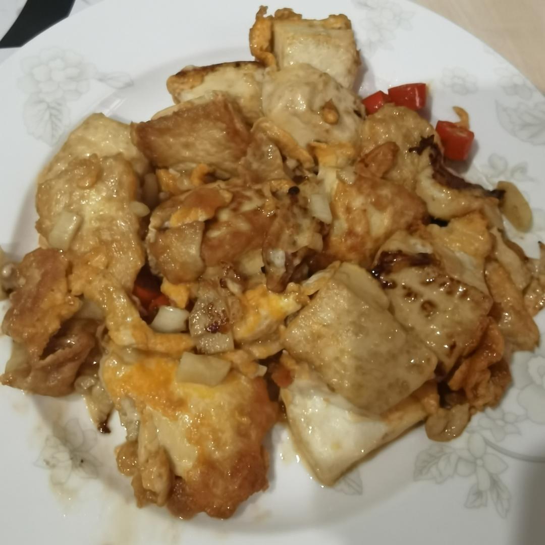 香煎嫩豆腐