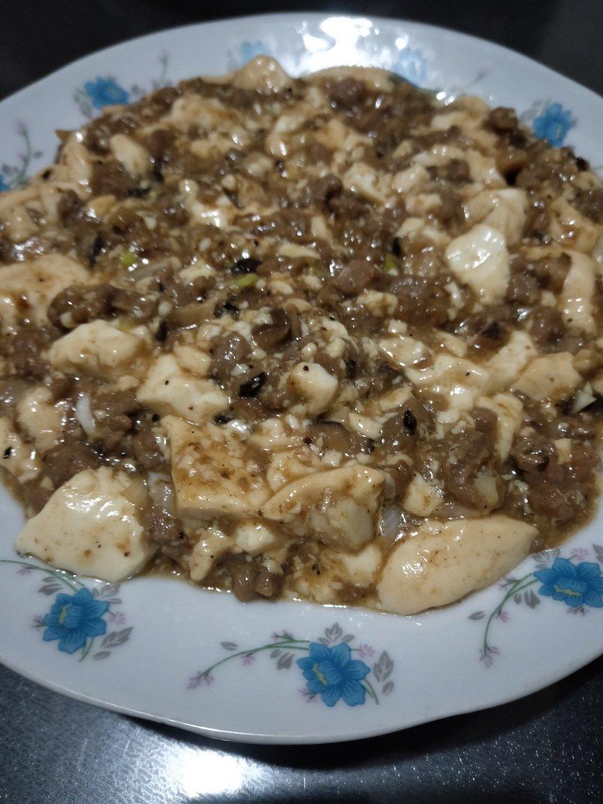 肉末嫩豆腐｜嫩滑口感爽口！这道快手菜超级下饭！！（减脂少油版）