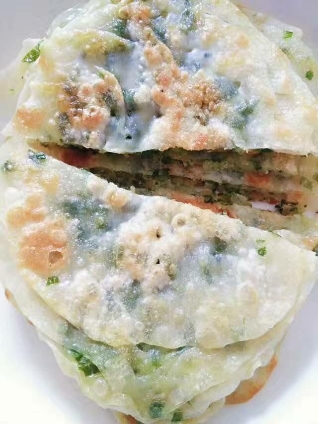 水饺皮｛葱油饼｝