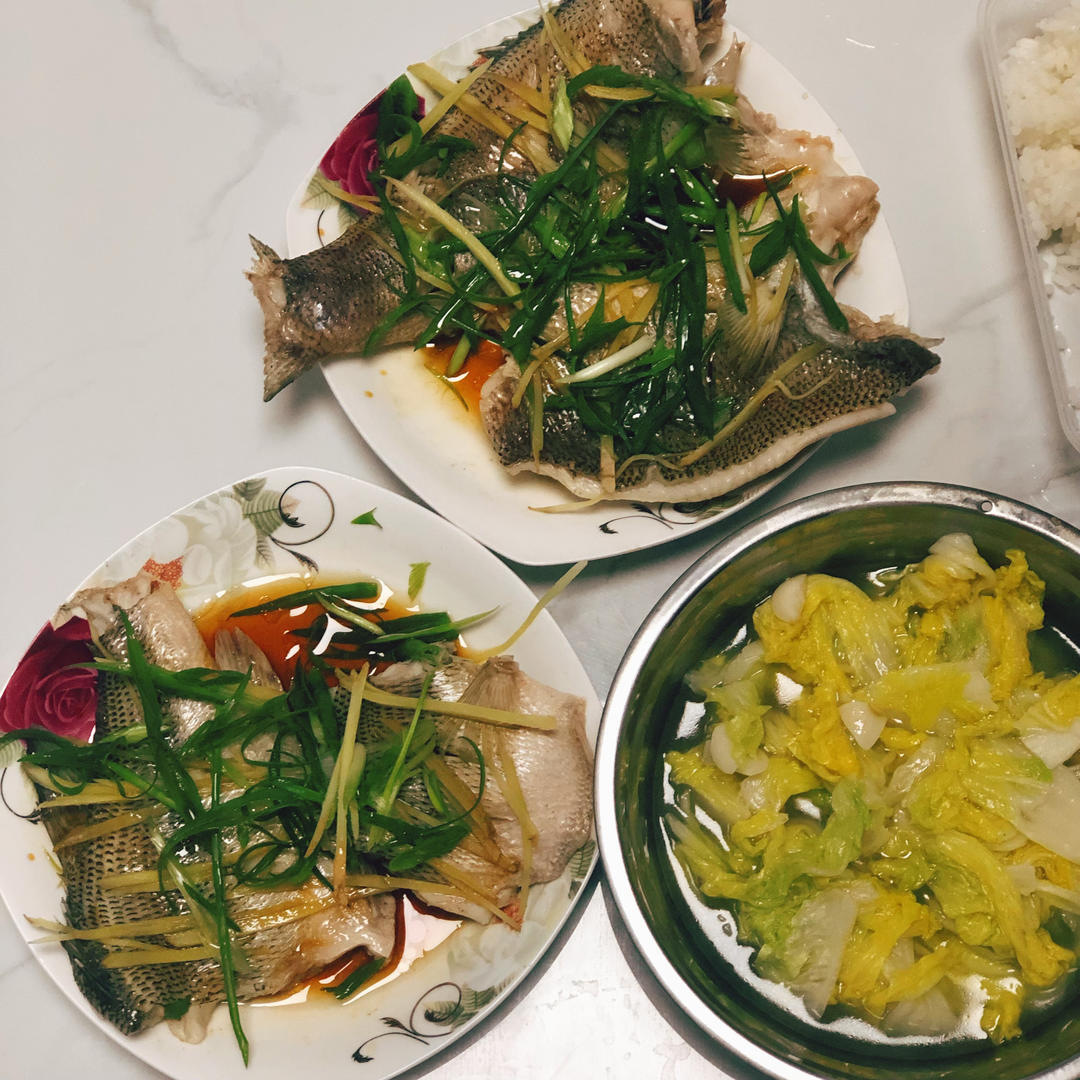 超入味清蒸鱼～清蒸鲈鱼桂花鱼（家常独创）