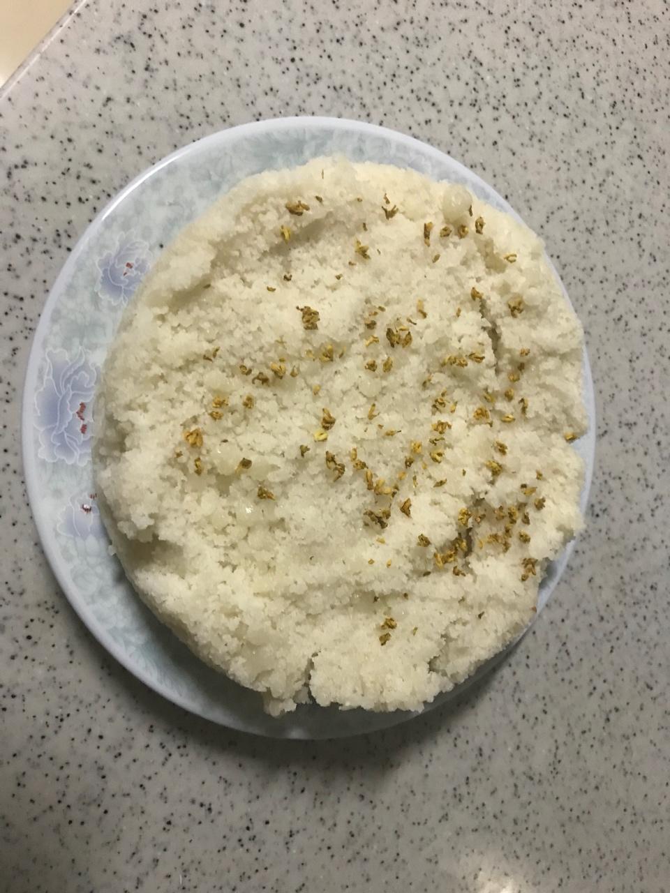 桂花松糕