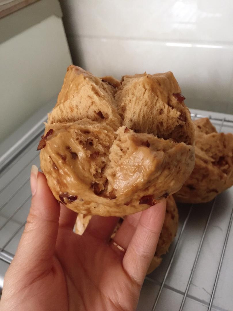 红糖红枣开花馒头（一次性发酵）