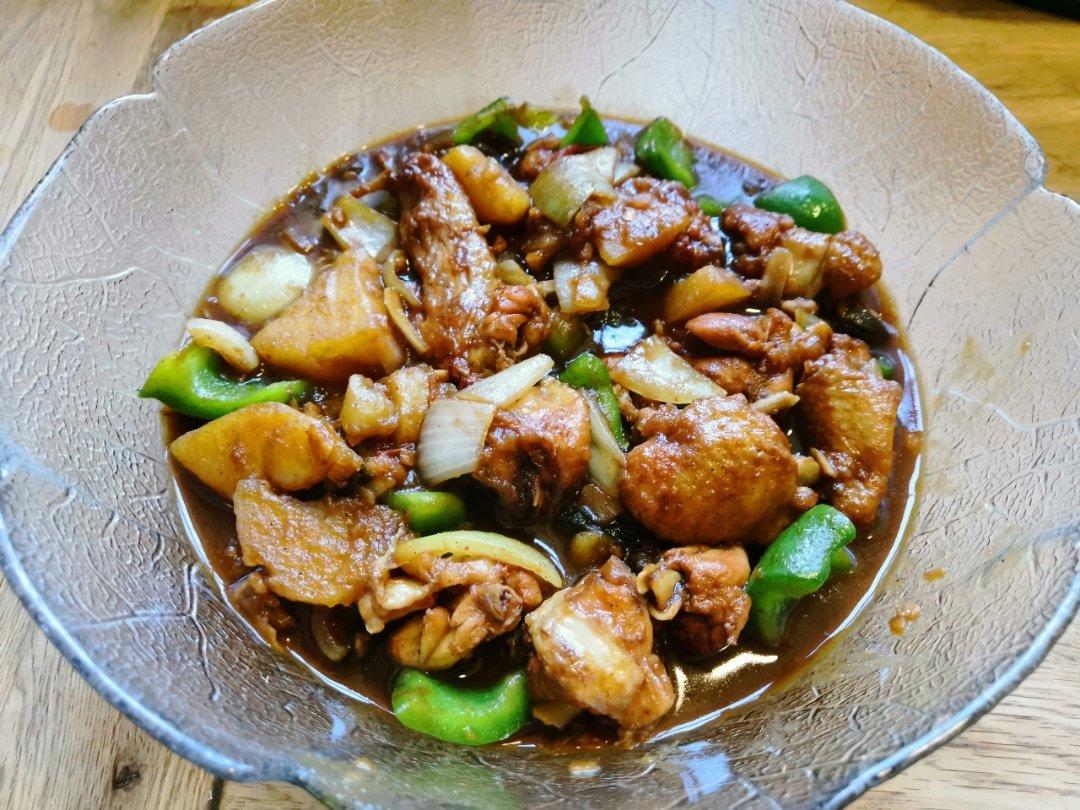 正宗新疆大盘鸡+裤带面