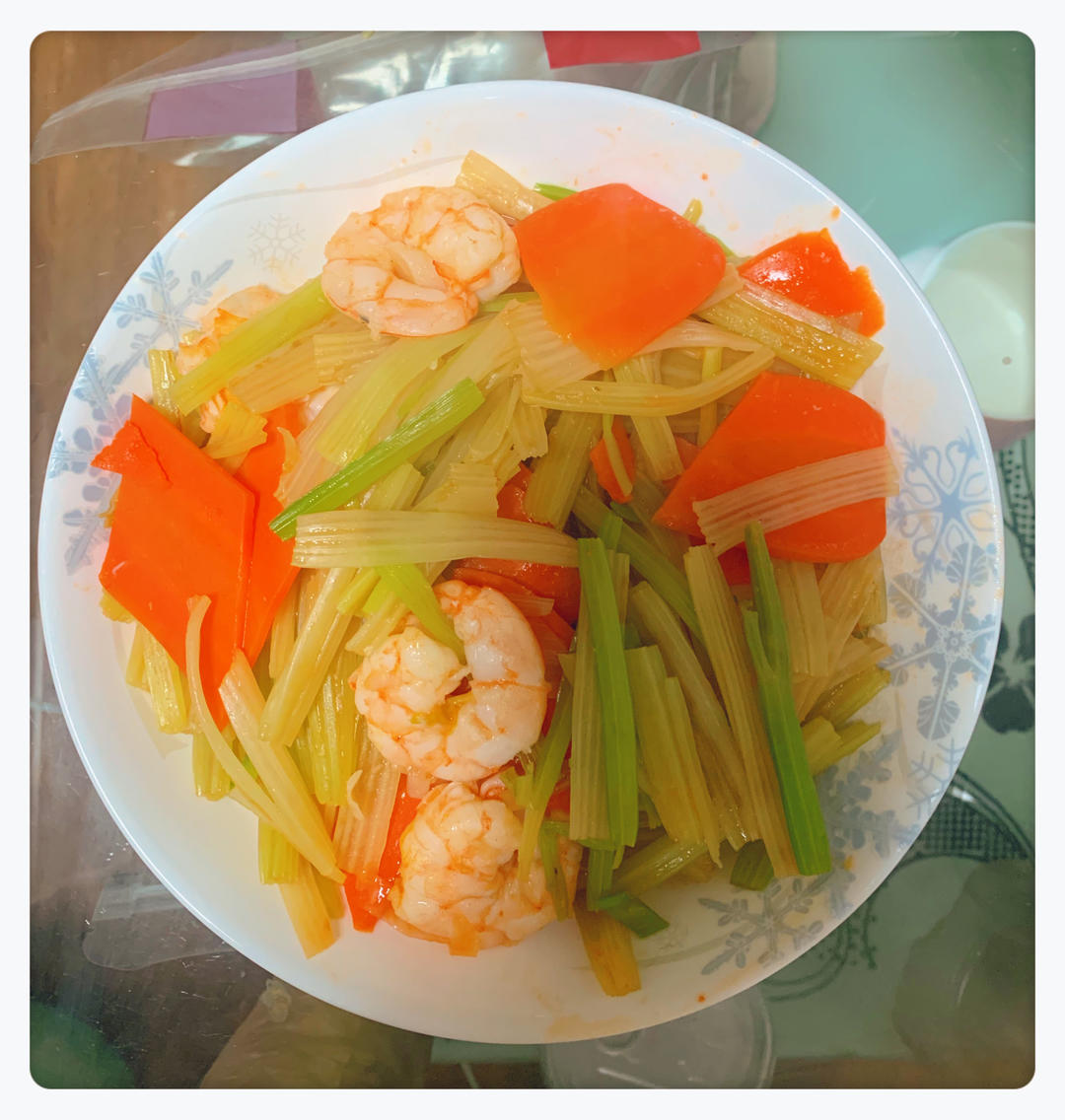 ㊙️巨好吃的西芹炒虾仁，减肥减脂必学菜谱，狂瘦脂必学菜谱，狂瘦！