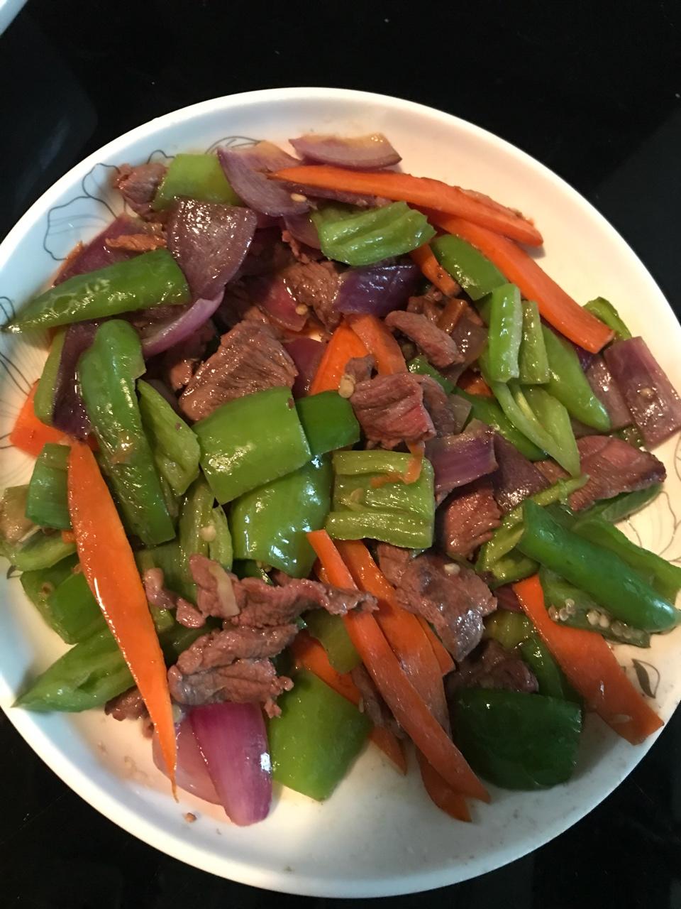 是思颖呀做的青椒炒牛肉