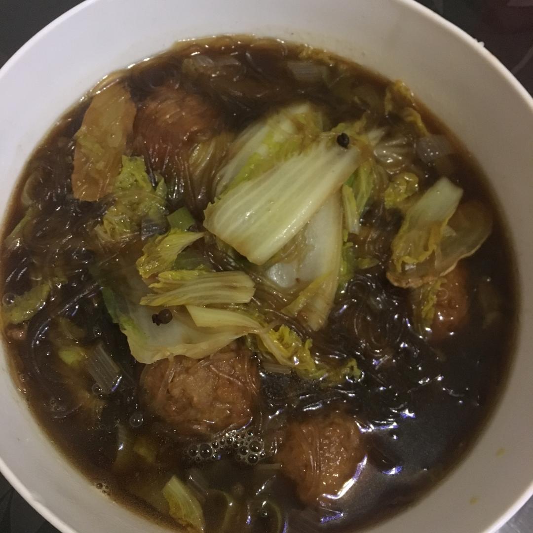 肉丸粉丝汤