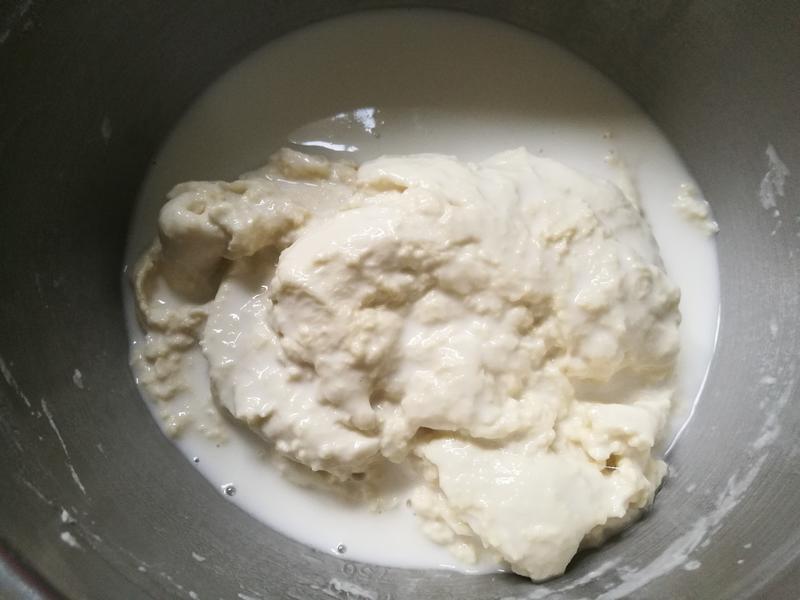 纯奶手撕吐司的做法 步骤1