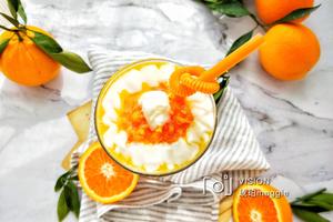 红橙酸奶饮的做法 步骤7