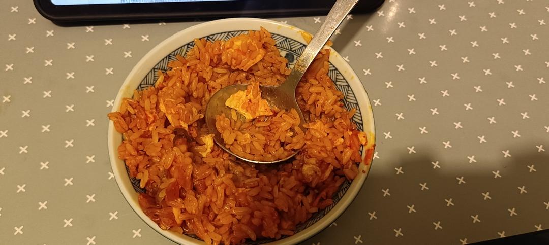 ✨好吃到停不下来❗️韩国辣白菜火腿炒饭