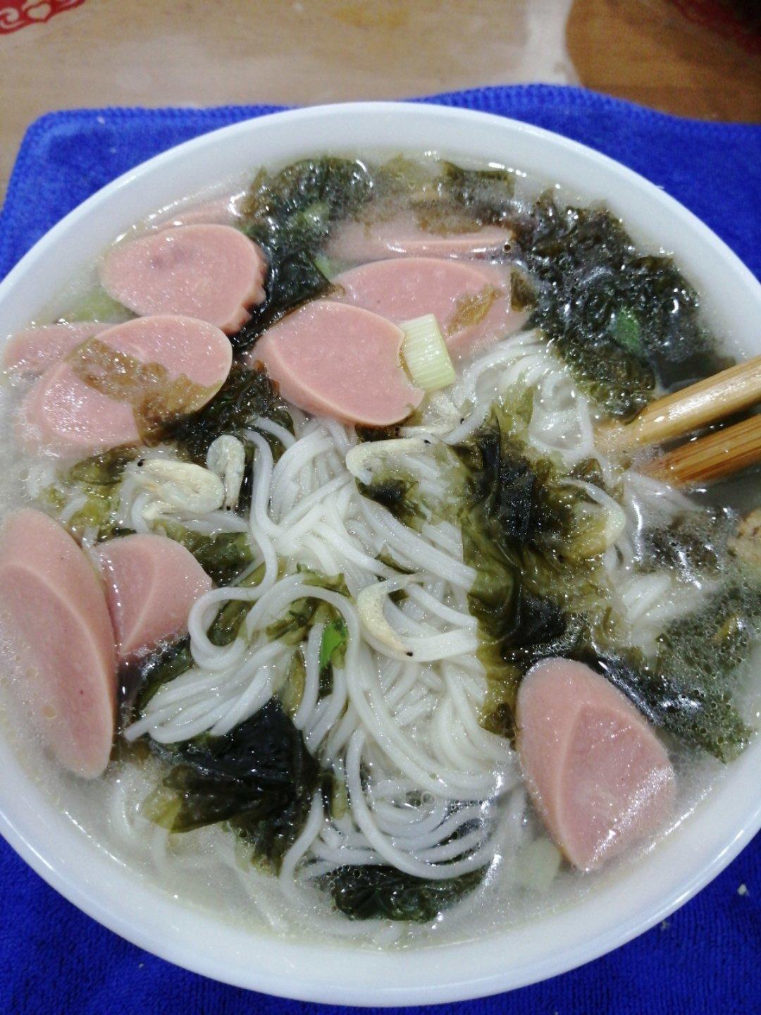 补钙的汤面