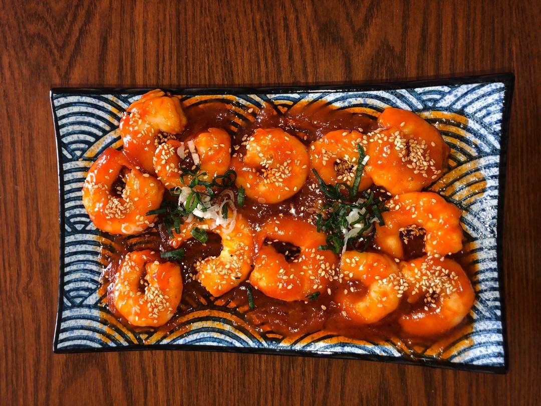 茄汁大虾仁🍤